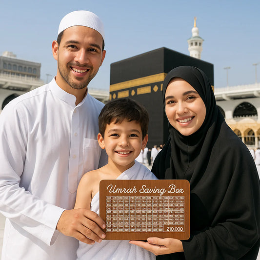 Umrah Saving Box Money Jar for Hajj & Umrah
