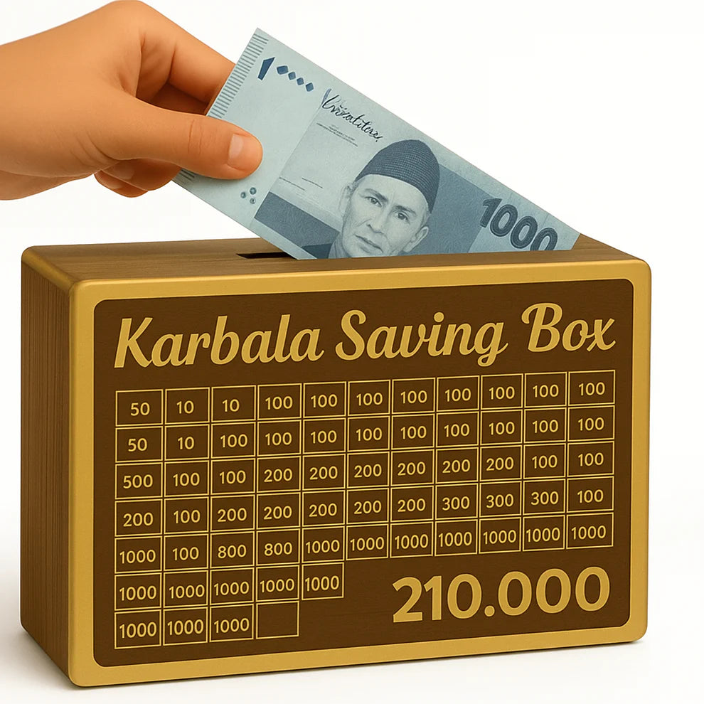 Umrah Saving Box Money Jar for Hajj & Umrah